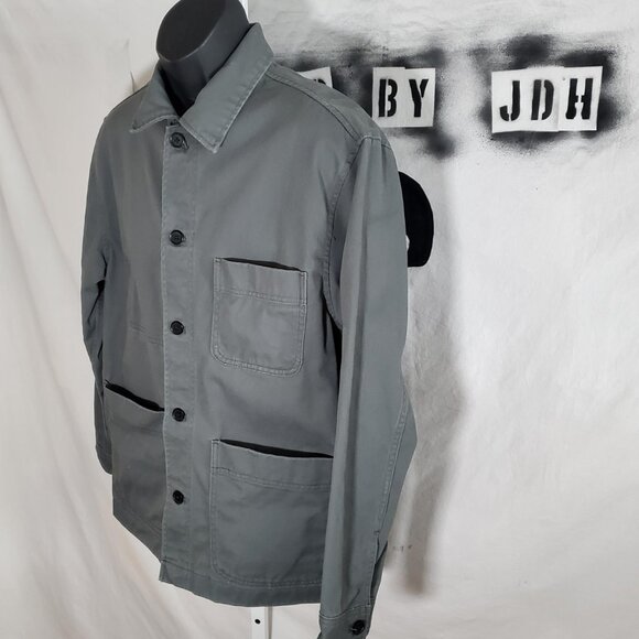 H&M Army Green Canvas Chore Jacket Men's sz M - Picture 14 of 16